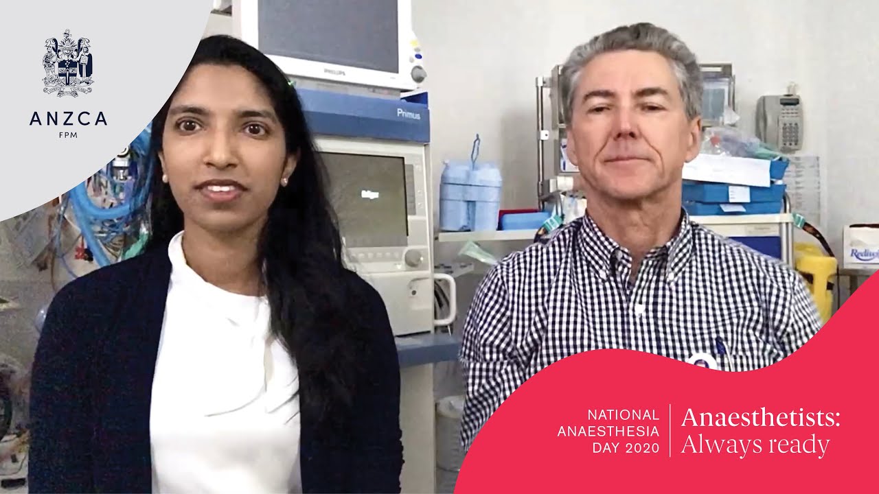 Dr Nilru Vitharana FANZCA and Dr Michael Cooper FANZCA (Sydney)