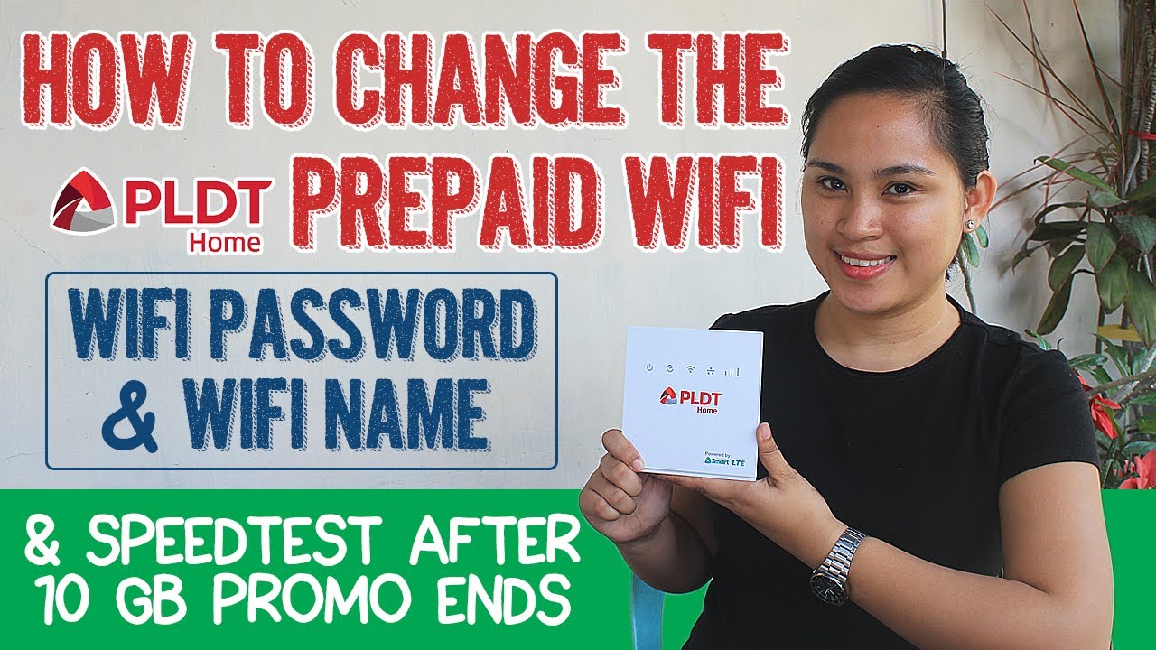 HOW TO CHANGE PLDT HOME PREPAID WiFi NAME & PASSWORD | HOW TO HIDE SSID | free text???