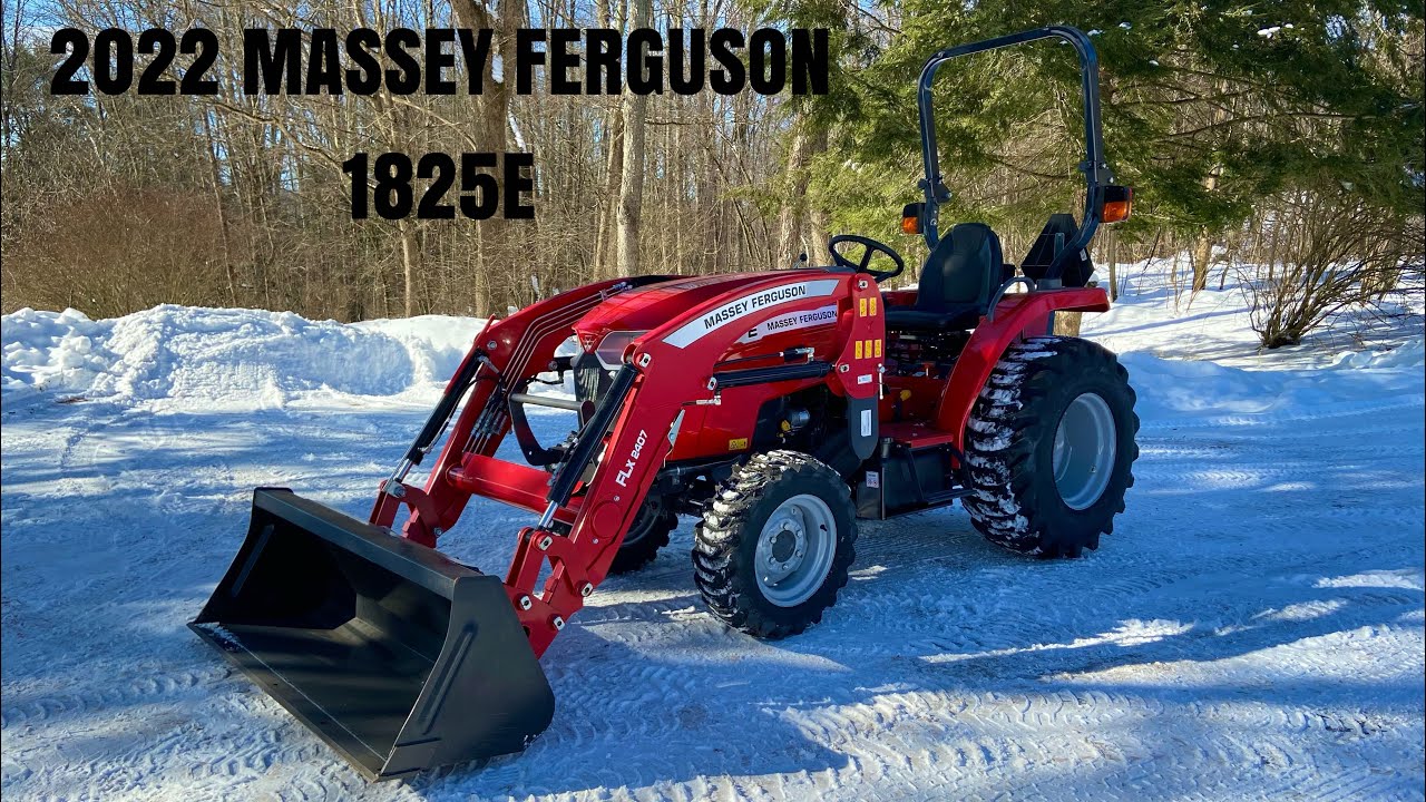 2022 Massey Ferguson 1825E Tractor