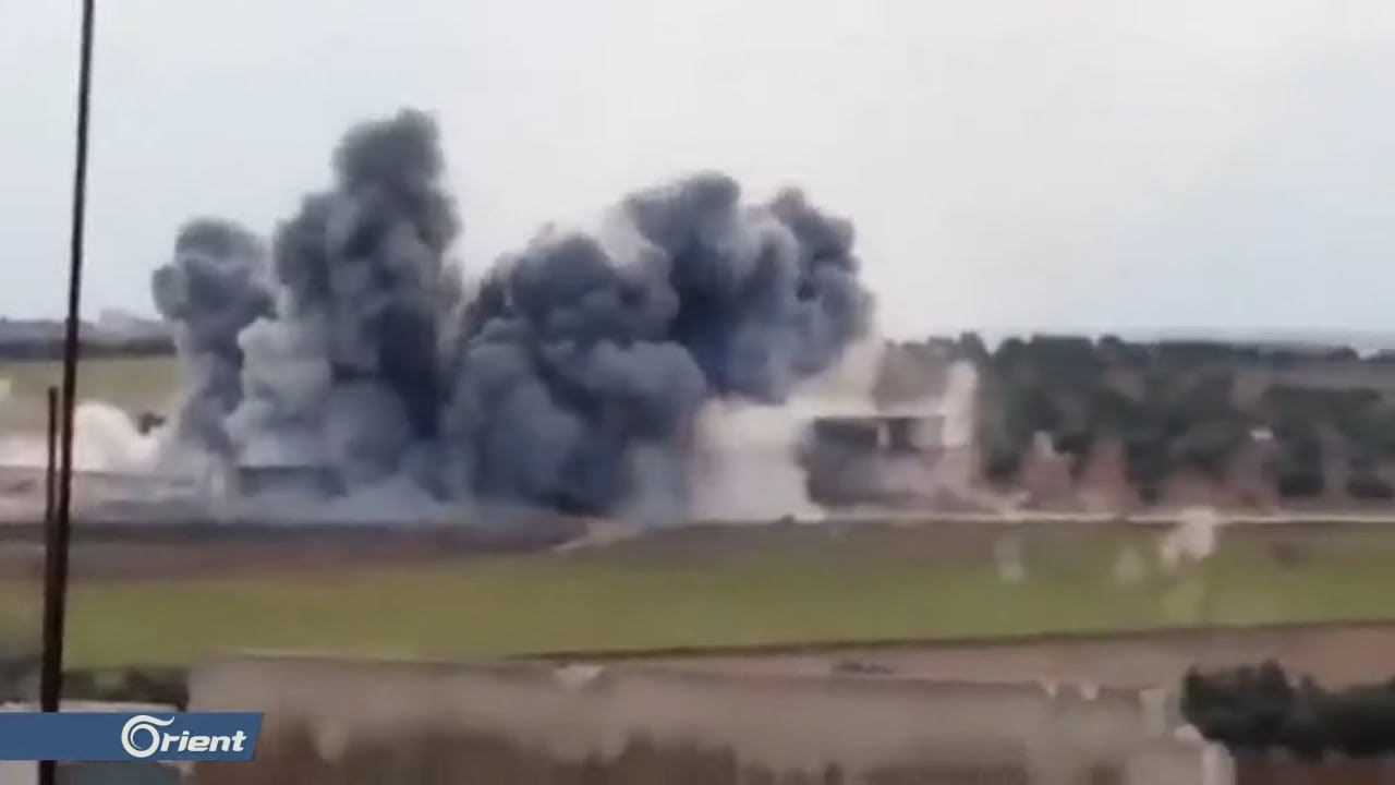 الميليشيات الطائفية تدخل مدينة معرة النعمان بإسناد جوي كثيف للاحتلال الروسي