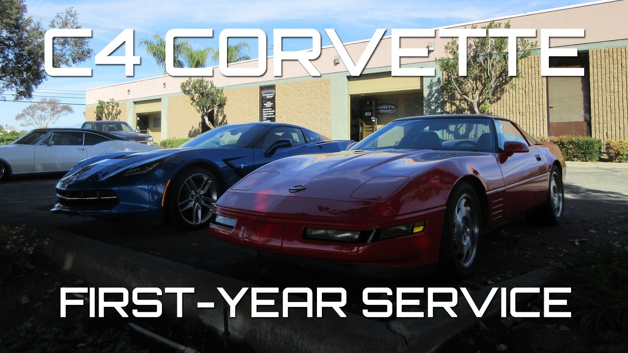 C4 Corvette First-Year Service Complete! (Oil Change / Overall Checkup)