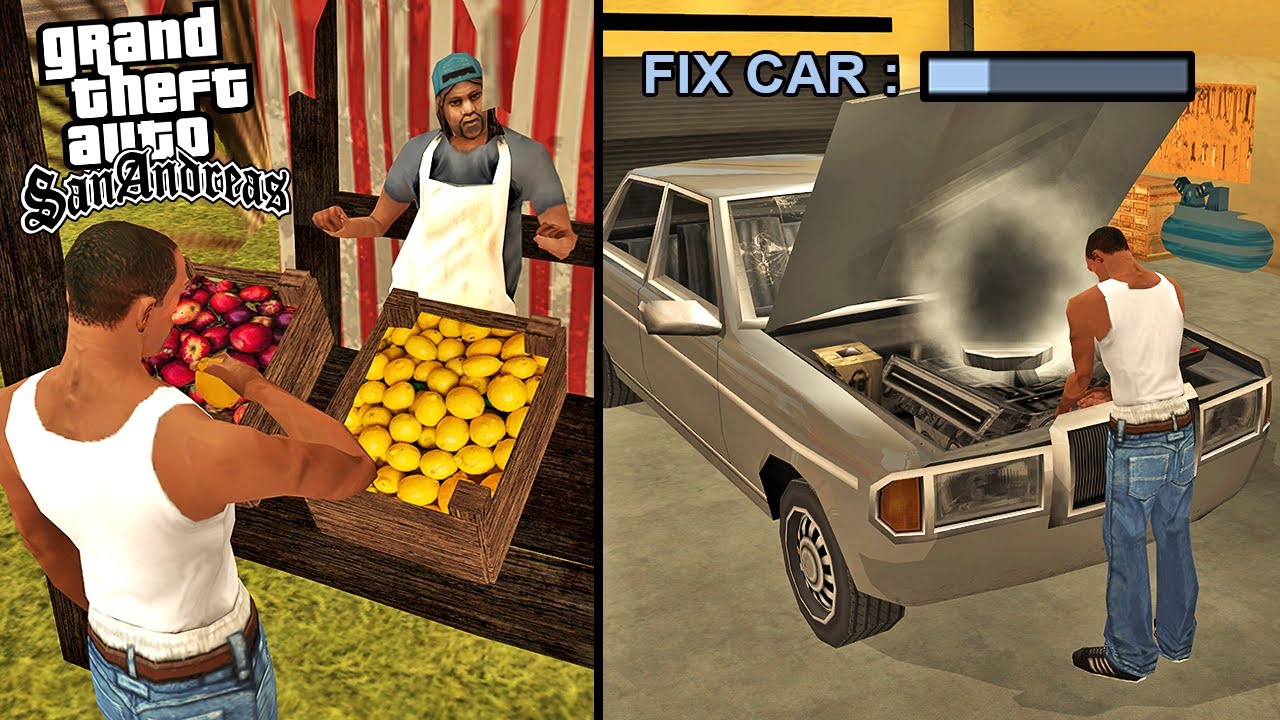 GTA SAN ANDREAS 2023 ULTRA GERÇEK HAYAT MOD V3 !