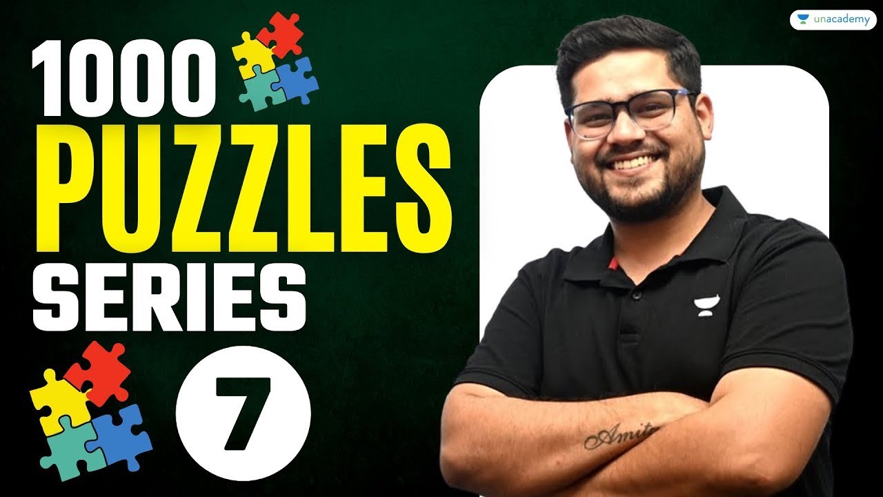(Class-7) 1000 Puzzle Series | Reasoning For Bank Exams 2023 | Ankush Lamba | Bank Pro
