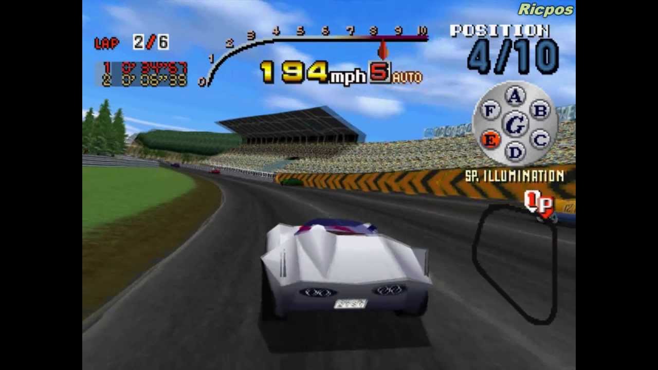 PS1 - Speed Racer - Gameplay