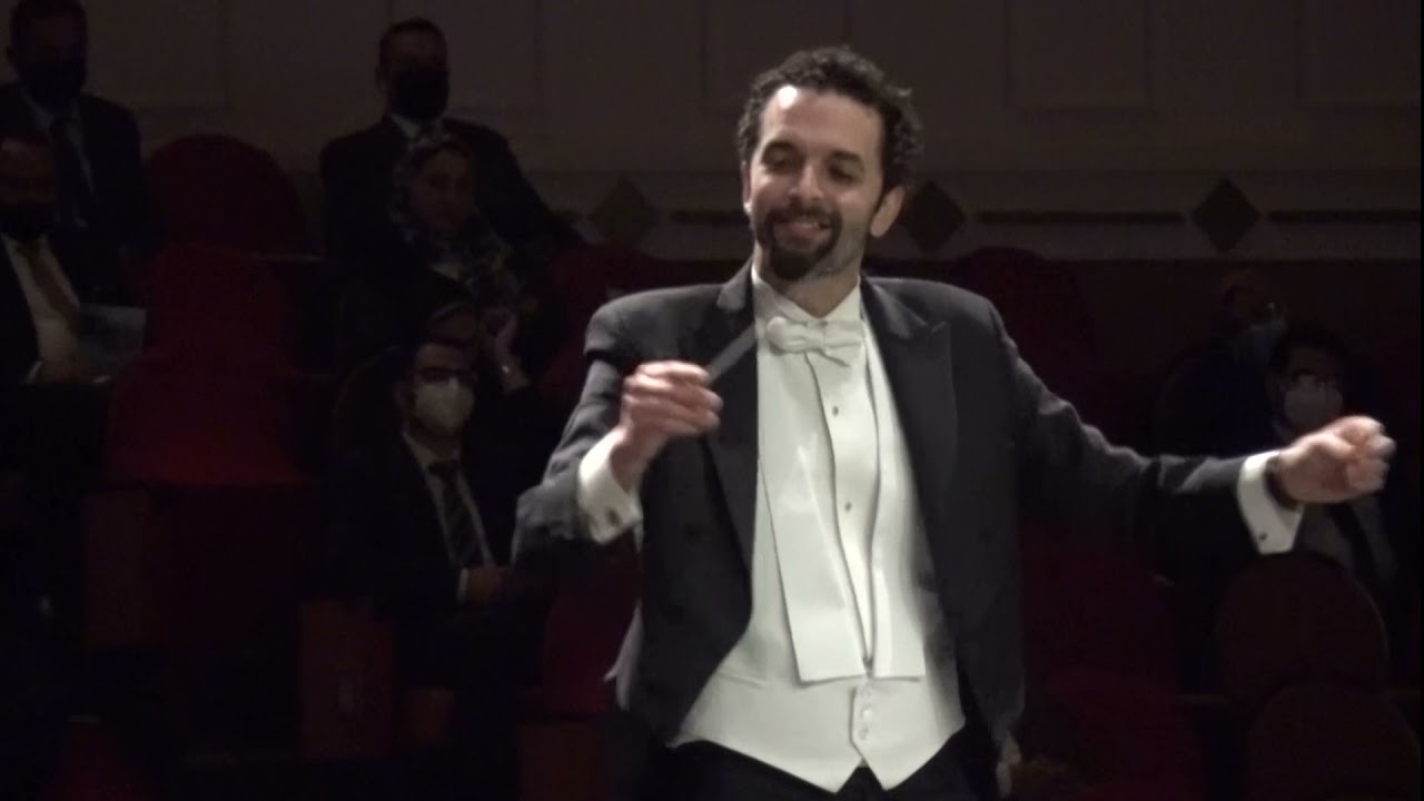 Mohamed Sharara -  Ramz Sabry: Symphony for full orchestra (conducting camera)