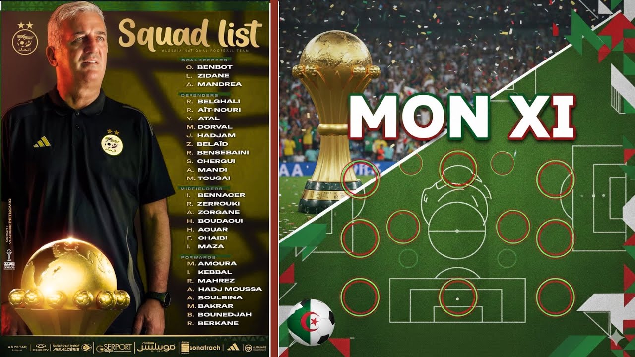🇩🇿CE XI DE L’ALGÉRIE PEUT GAGNER LA CAN 🏆🔥 