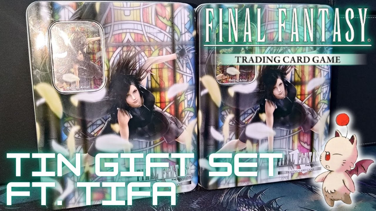 Final Fantasy TCG - Tin Gift Set Featuring Tifa (Resealed)