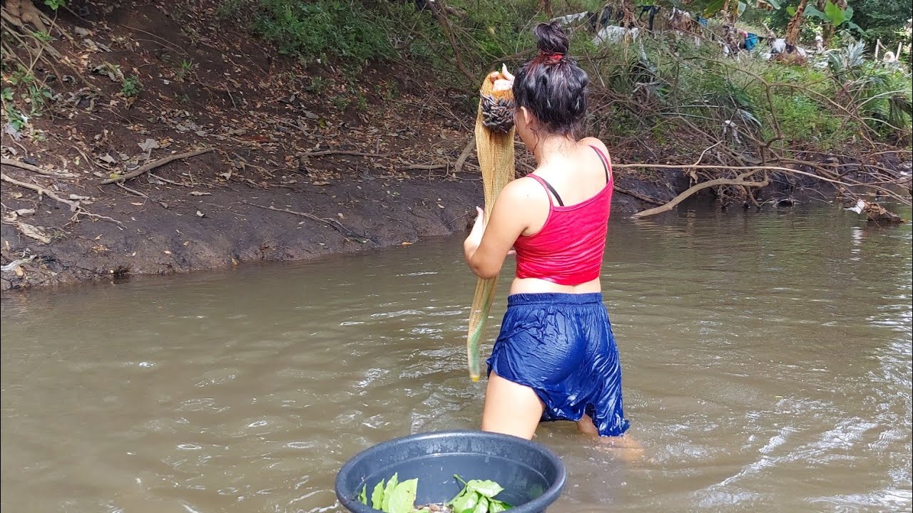lupita leon en día de pezca miren que agarra