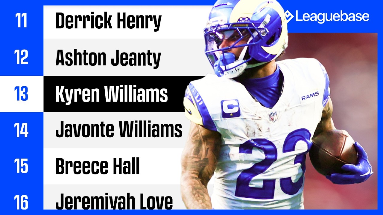 Fantasy Football RANKINGS: Top-36 RB Tiers, Draft Targets & Players to Avoid (2026)