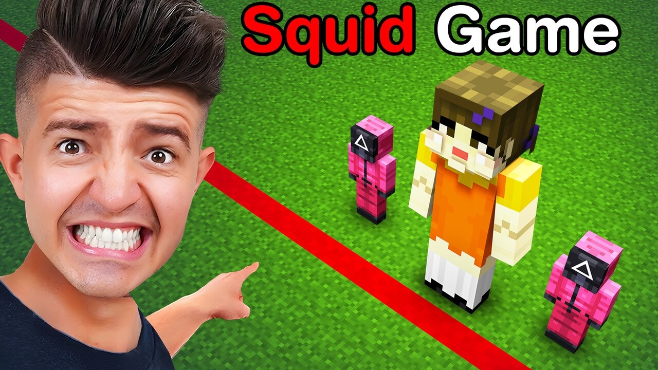 Я играл в SQUID GAME Глава 2 в Minecraft