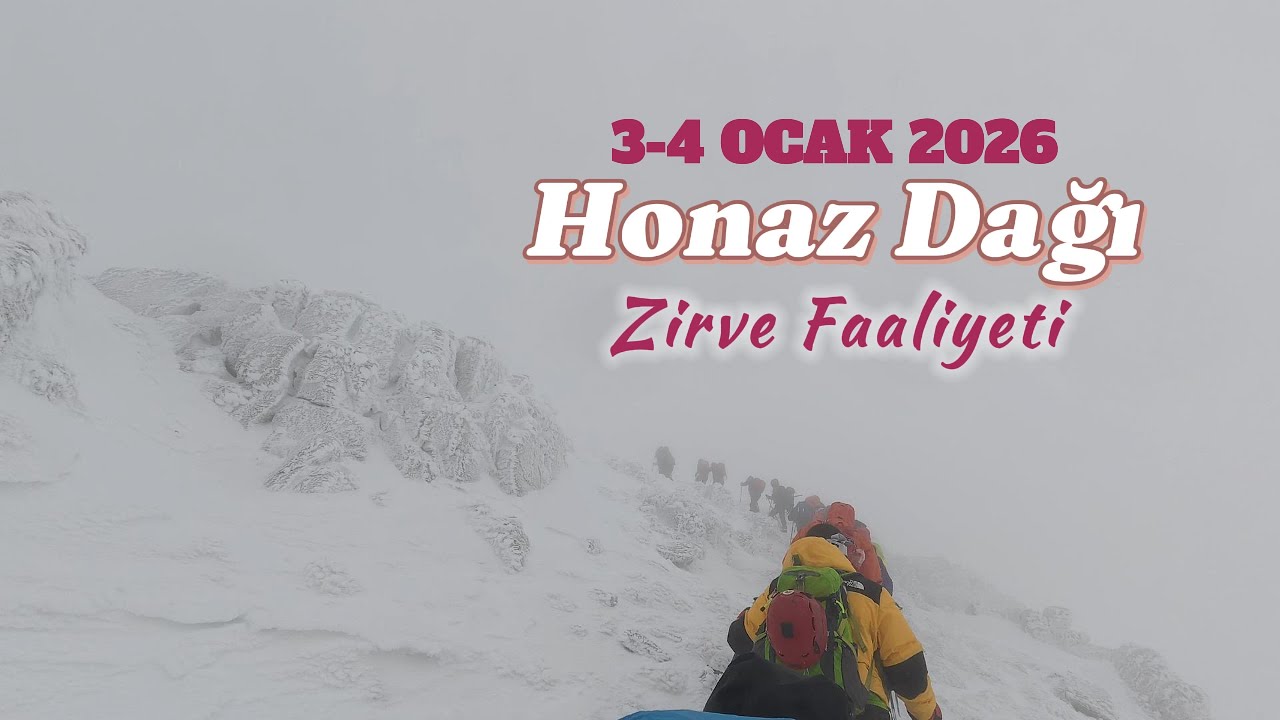 HONAZ DAĞI ZİRVE FAALİYETİ