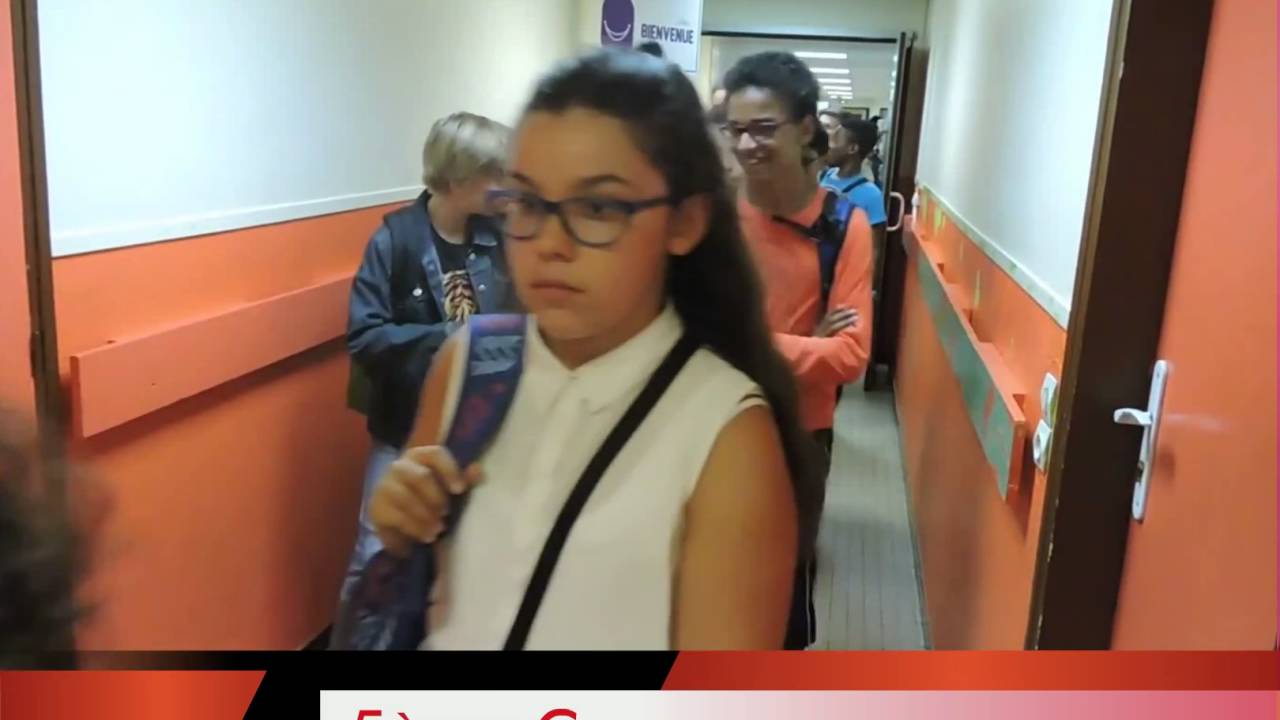 Rentrée 5ème - 1 septembre 2016