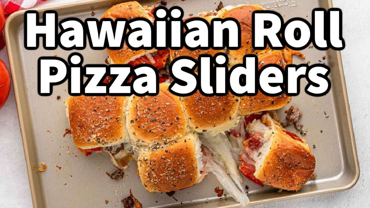Hawaiian Roll Pizza Sliders Recipe: Perfect Party Snack!