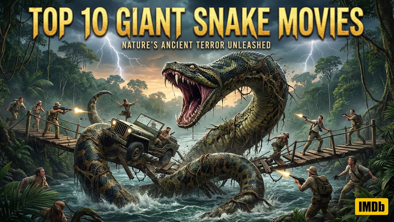 Top 10 Giant Snake Movies | Best Anaconda Film List 2026