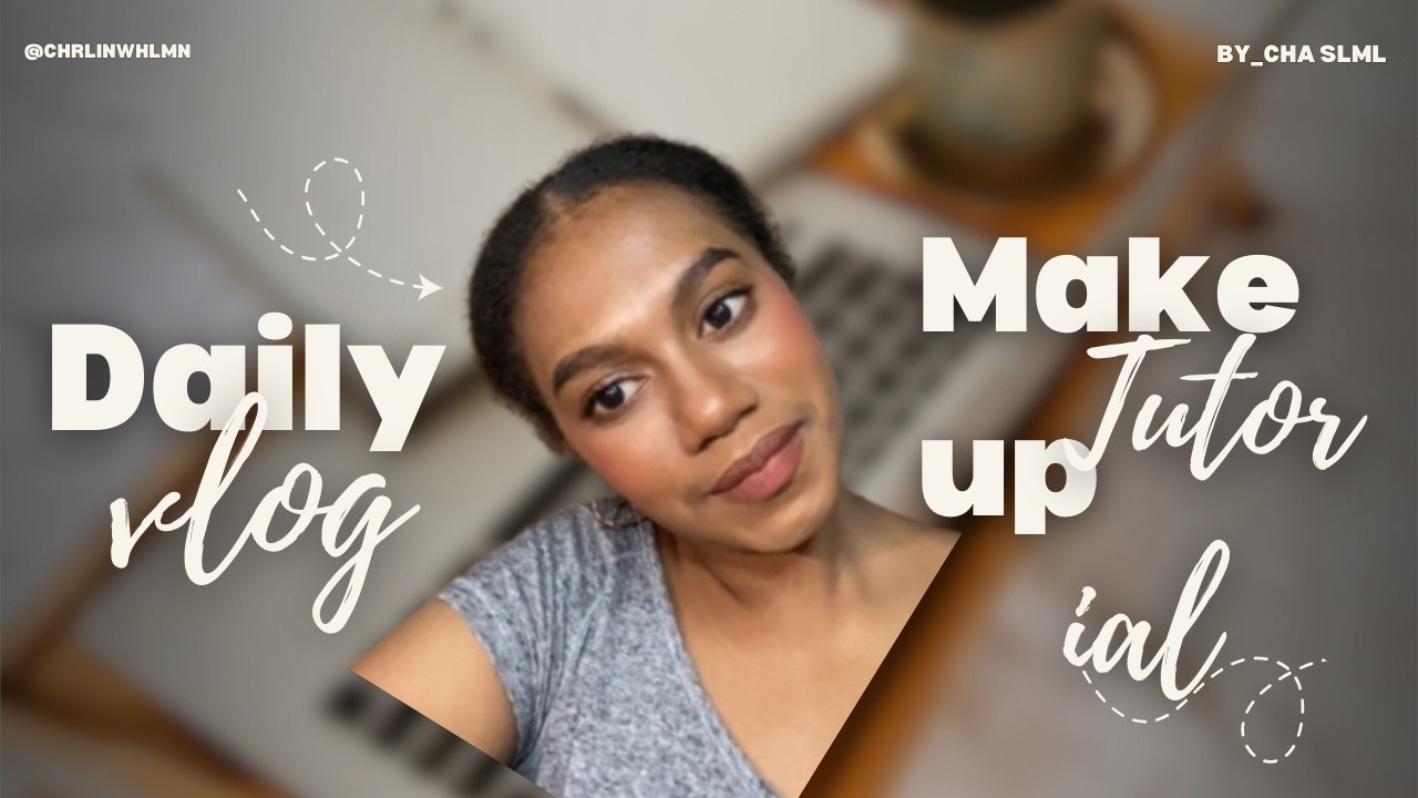 Daily make up vlog tan skin#dailyvlog #dailymakeup #makeuptutorial #fypシ゚viral 