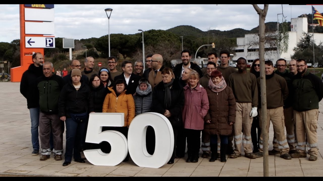 Aspronis i l’Ajuntament fan una replantada d’arbres per commemorar els 50 anys de la Fundació