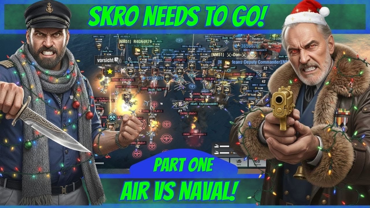 Warpathfinder: Hawaii - SKRO Needs To Go! part one (Air VS Naval)