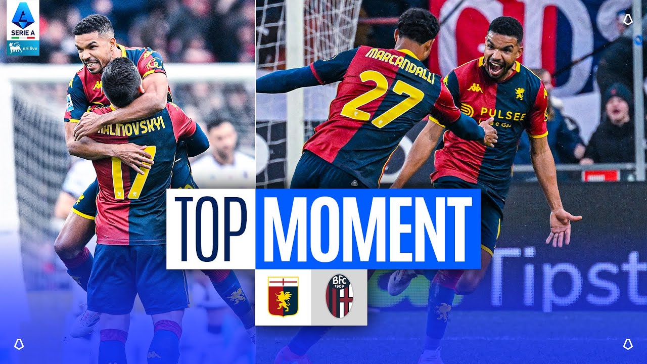 Genoa Can&rsquo;t Score Normal Goals | Top Moment | Genoa-Bologna | Serie A 2025/26