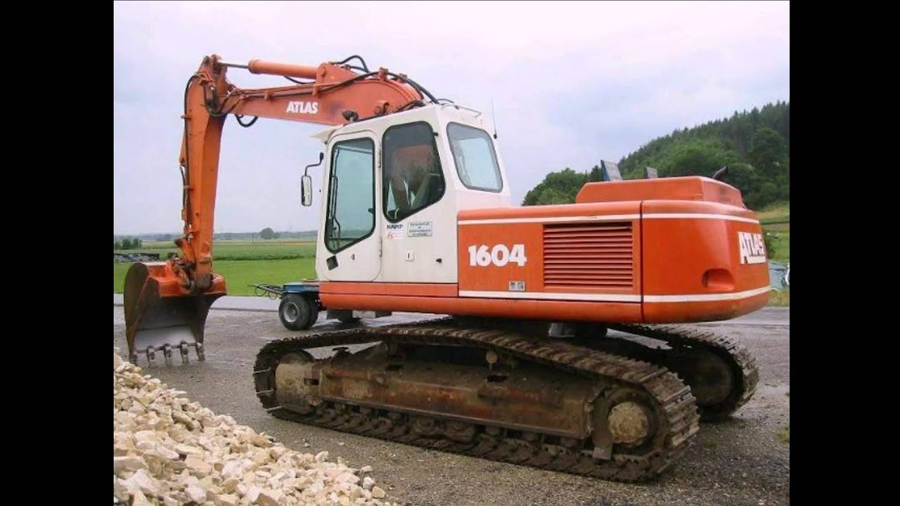 ATLAS Weyhausen 1604LC (Атлас): Excavators Экскаваторы Bagger / Material Handler MH Перегружатели