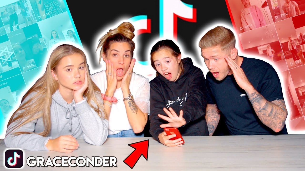 MUM AND DAD REACTING TO MY TIKTOKS!!