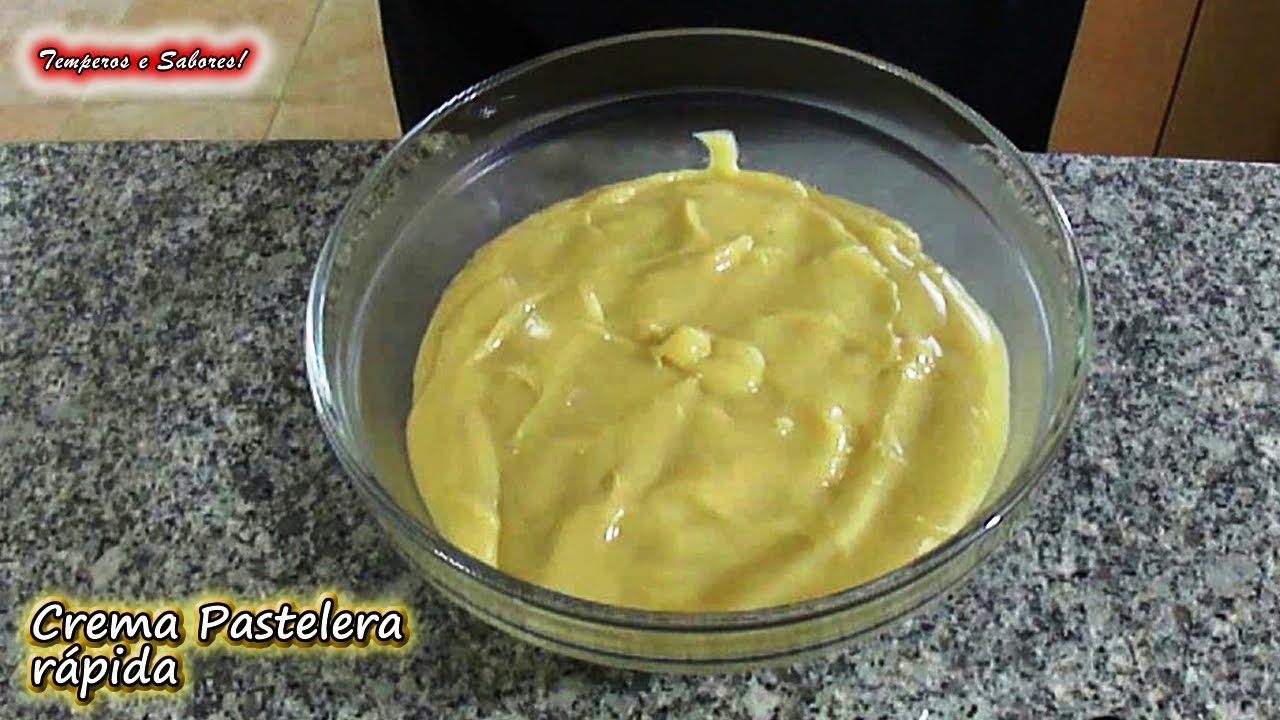 CREMA PASTELERA RÁPIDA SIN COMPLICACIONES y deliciosa