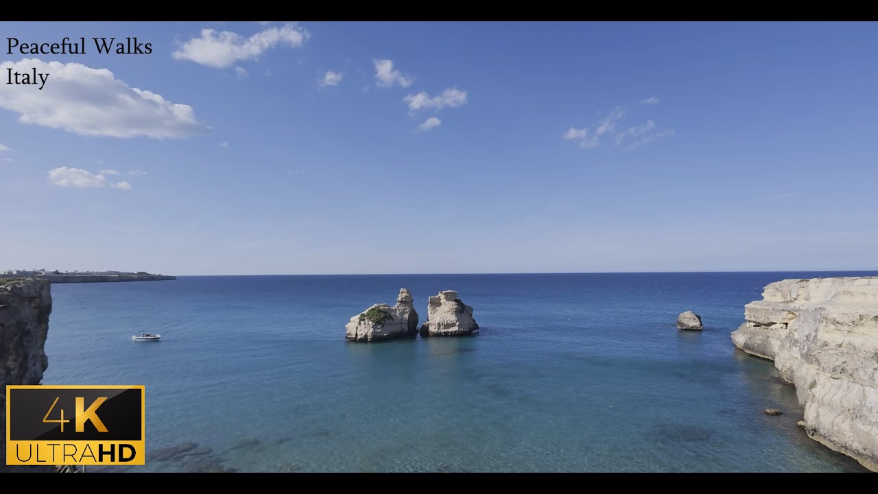 POV - Random Italy #2 - Torre dell'Orso (Puglia) | 4K HDR Peaceful Walk