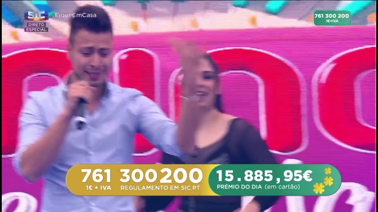 Filipe Sequeira - Essa mulher É Uma Brasa - Domingão - SIC