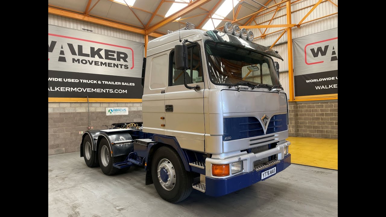 New In Stocklist For Sale: FODEN 4000 SERIES 6X4 TRACTOR UNIT - 2001 - Y776 WAO