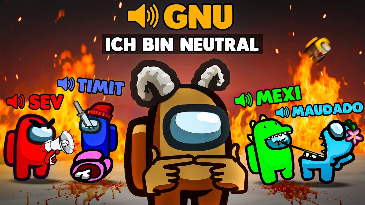 Acht verrückte YouTuber spielen Among Us mit Mods!
