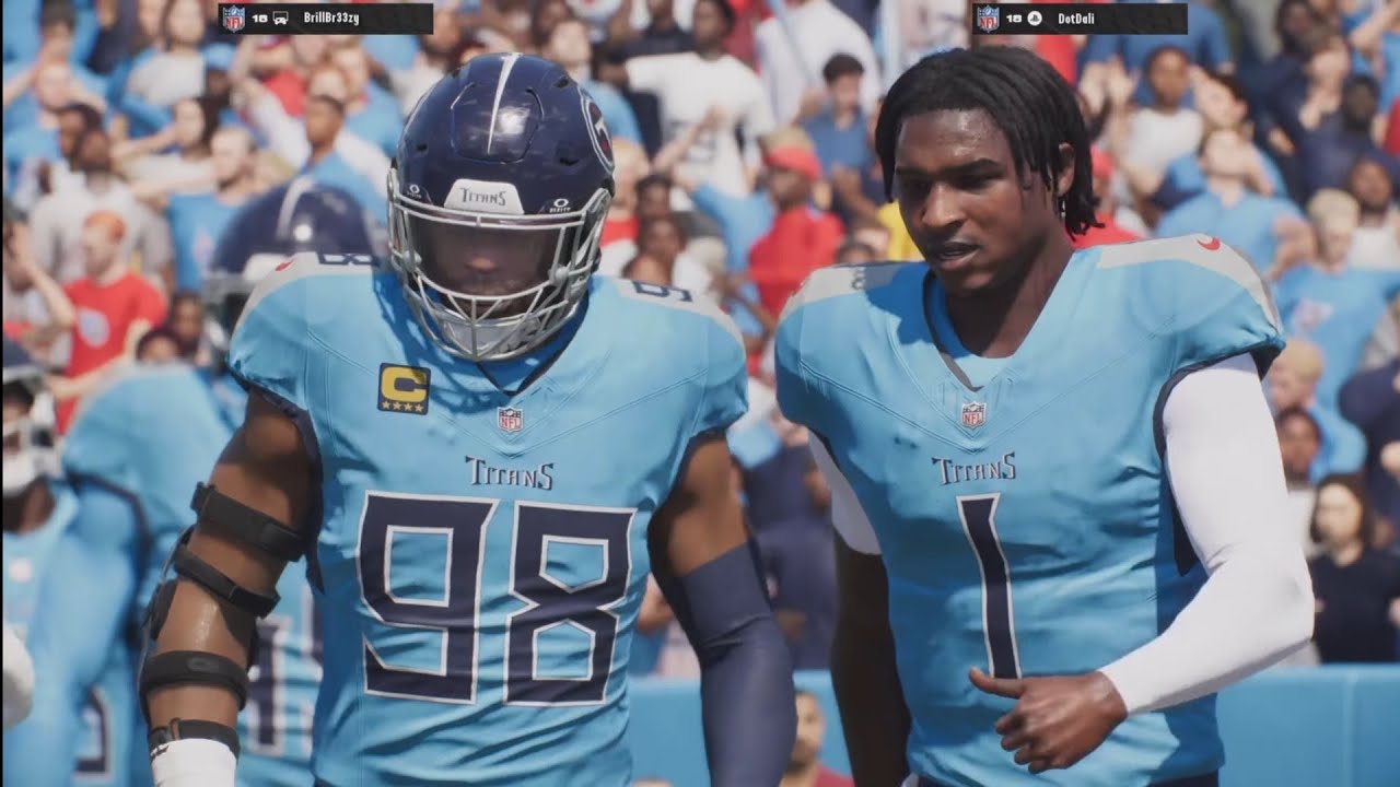 Madden 26 Online Ranked Game &ndash; Titans vs Commanders | 4K UHD