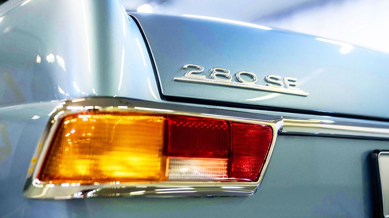 W111 Mercedes-Benz 280 SE 3.5 Coupe the big coupe, 1971