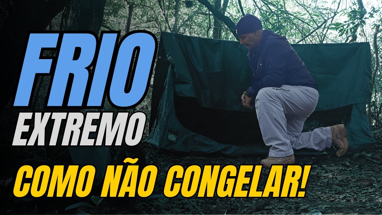 Como DORMIR no Frio sem Congelar? Segredo das Cobertas de Sobrevivência!
