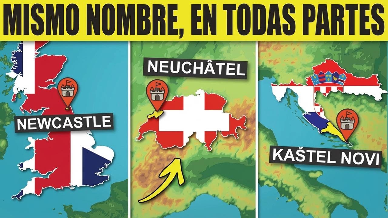¿Por qué 35 ciudades europeas tienen el mismo nombre?