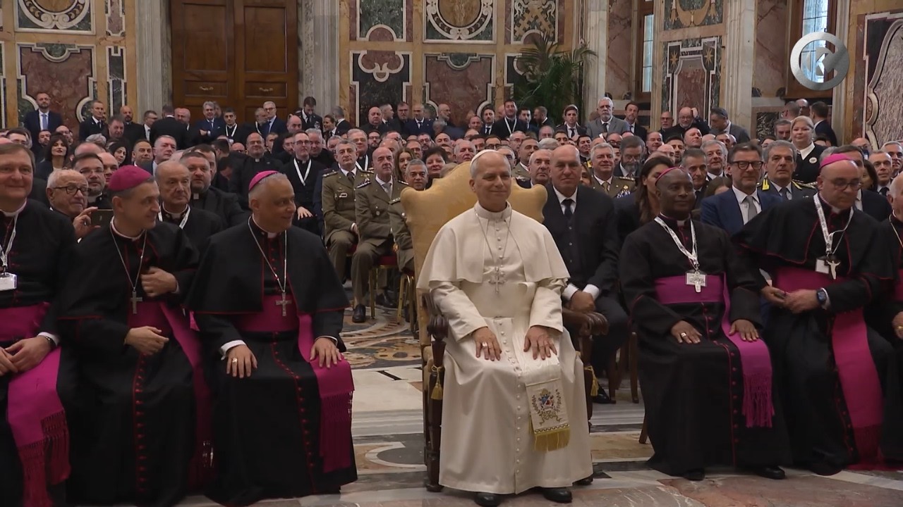 Papa Leone XIV all'Ordinariato Militare: 