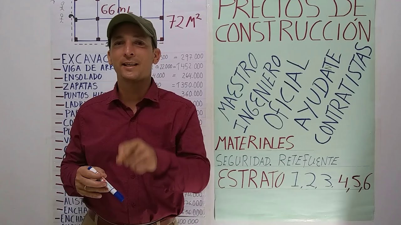 PRECIOS DE CONSTRUCCIÓN mano de obra