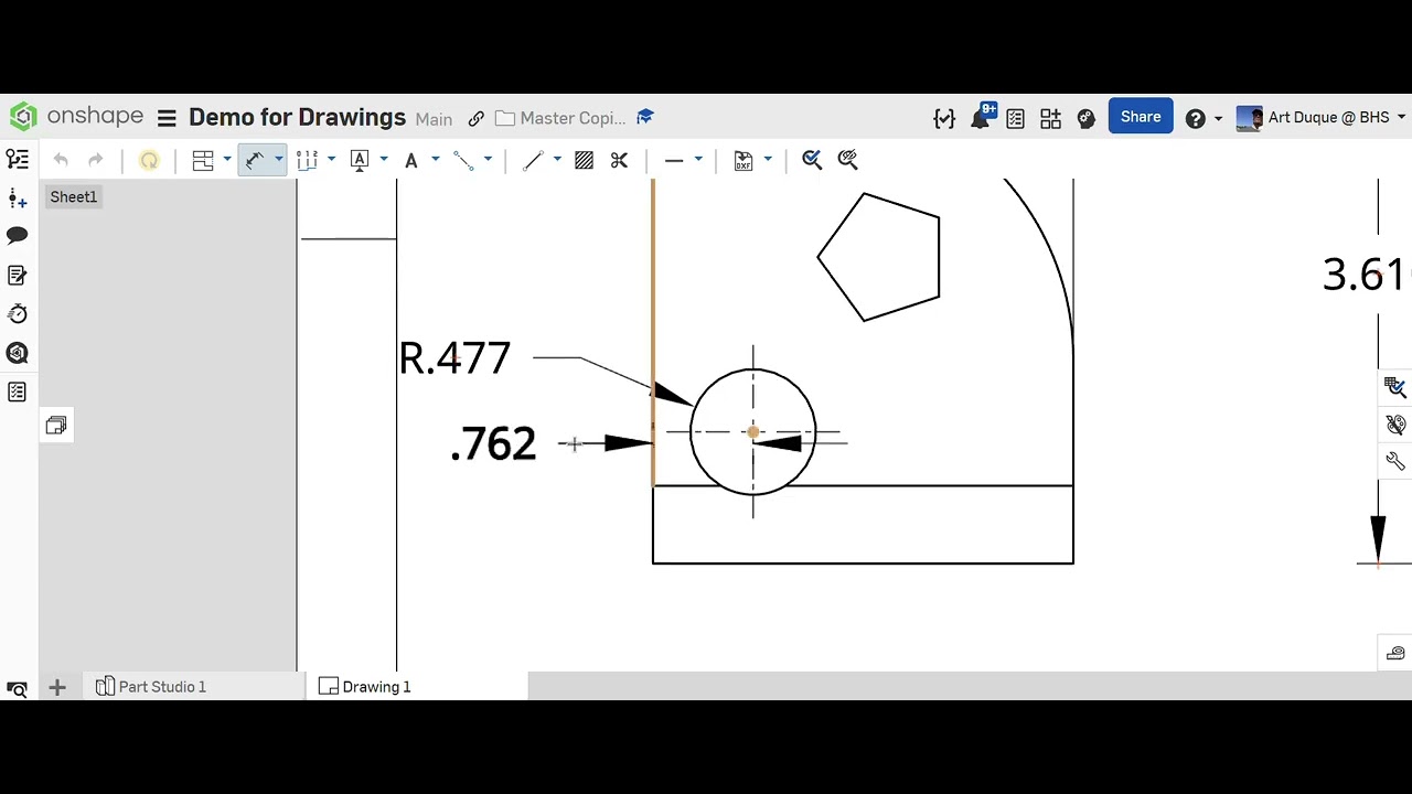 OnShape Demo   Multiview Sketching