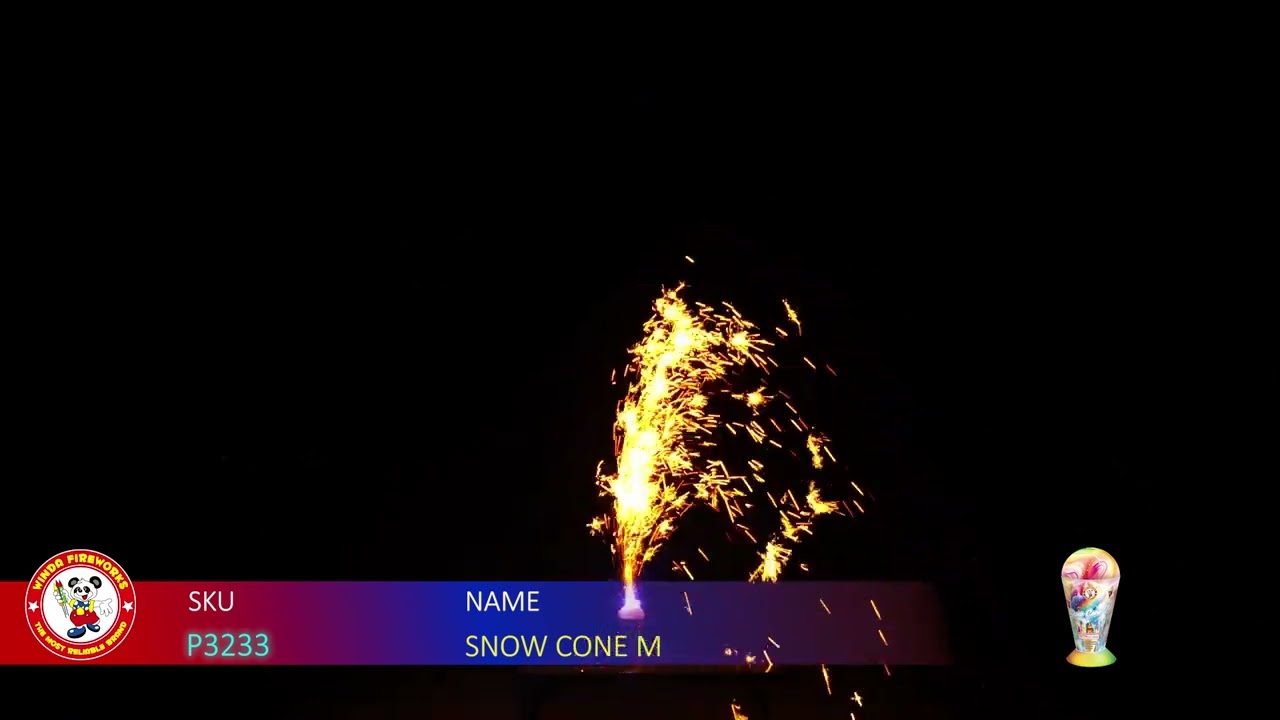 Snow Cone M by Winda Fireworks