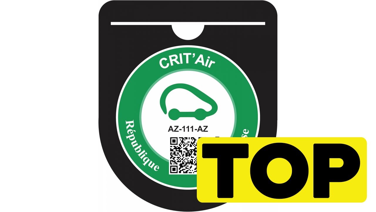 🏆 TOP 3 MEILLEUR PORTE VIGNETTE CRIT AIR VOITURE 2025