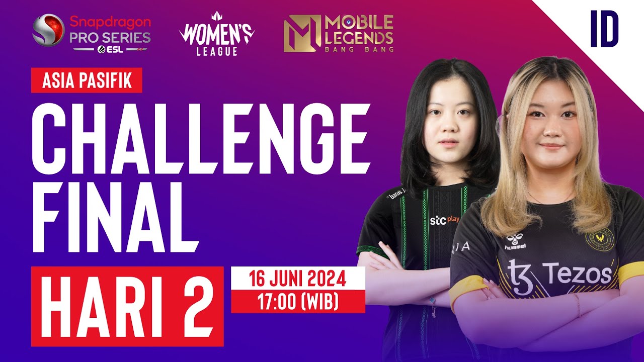 🔴 [ID] VIT vs. FLCS | AP Mobile Legends: Bang Bang | Snapdragon Pro Series Women's League | Hari 2