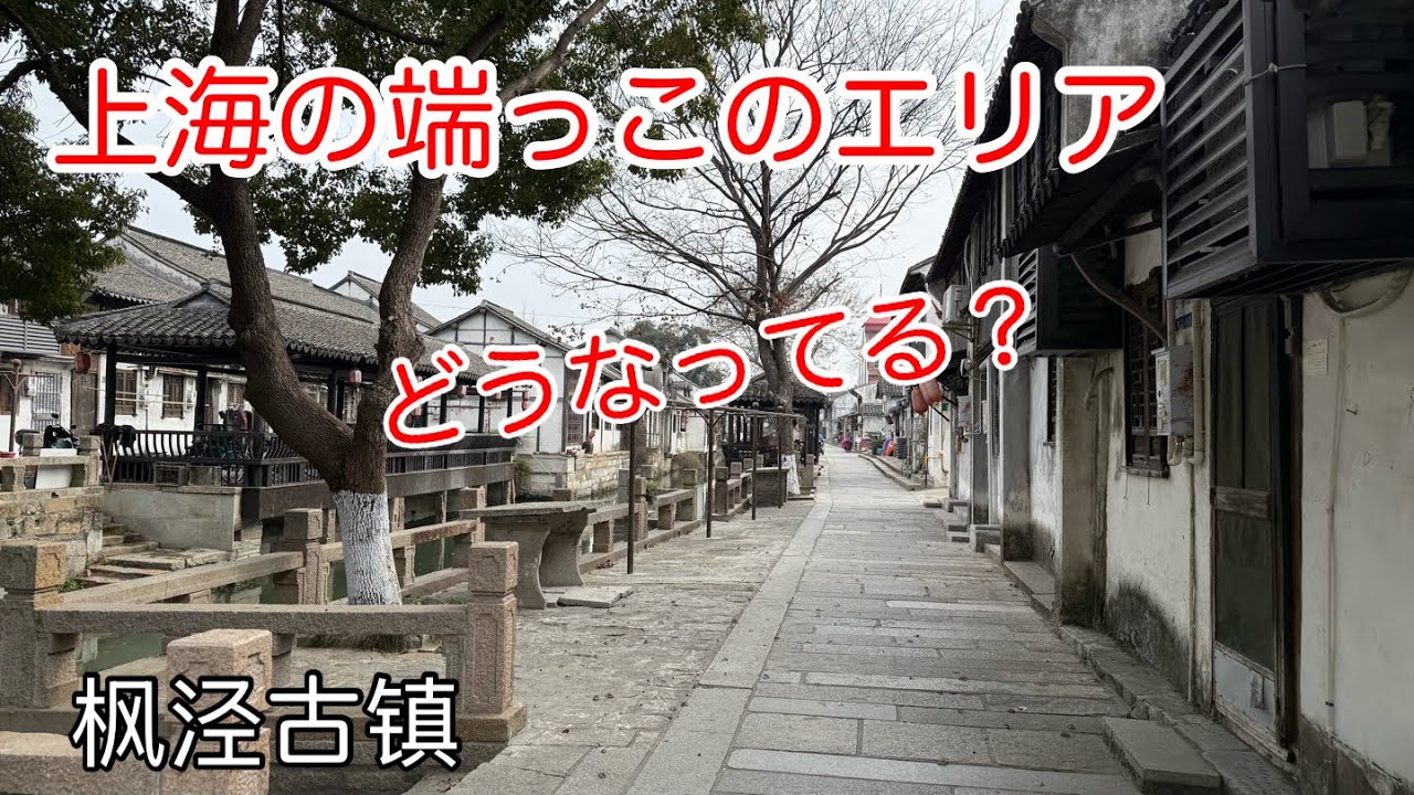 上海の端っこエリア、どうなってる？ 枫泾古镇 short version 