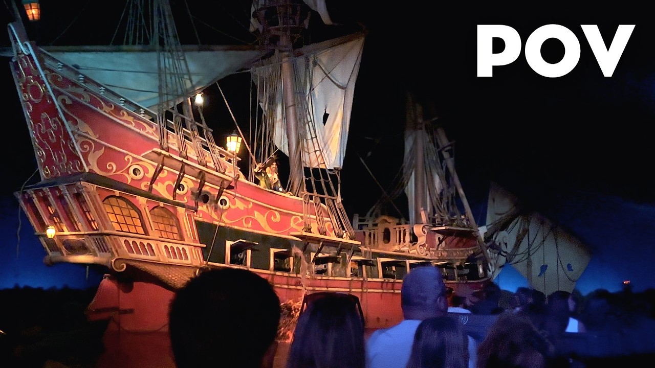 [POV] Pirates of the Caribbean Ride | Disneyland Park