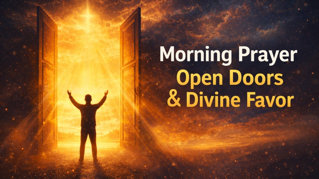POWERFUL Morning Prayer for Open Doors & Divine Favor | Deep Prayer to Start Your Day