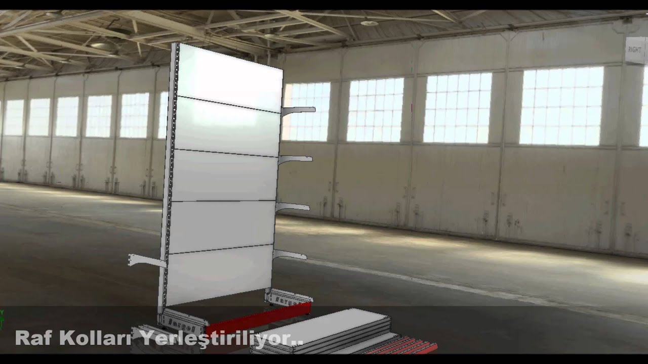 Metal Reyon Sistemi 3D Montaj Video Full HD 1080p