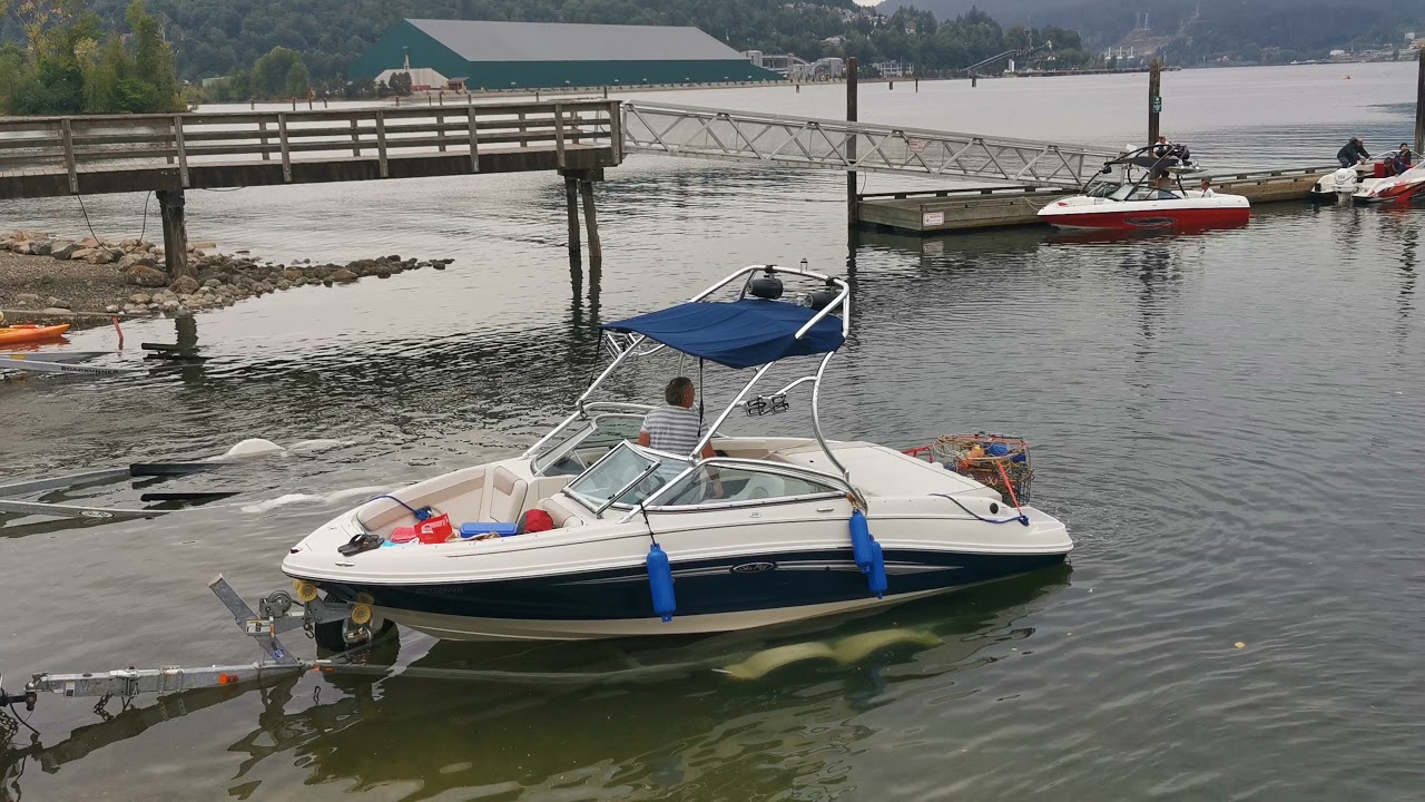 How to launch your boat, Port Moody BC CANADA