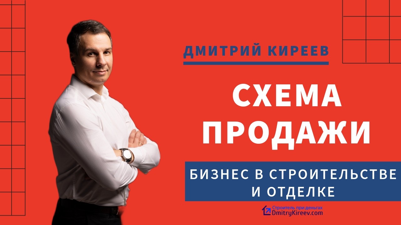 Стандартная схема продажи в стройке и ремонте