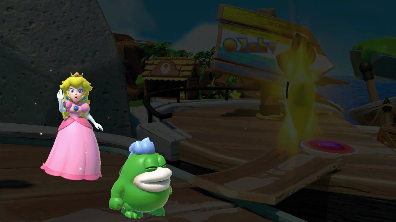 Super Mario Party Jamboree - Spike vs Yoshi vs Boo vs Shy Guy - Goomba Lagoon
