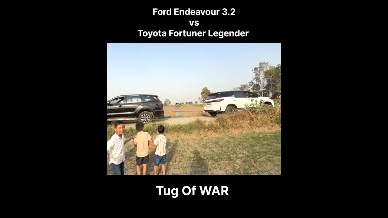 Fortuner vs Endeavour War #shorts #endeavour #fortuner