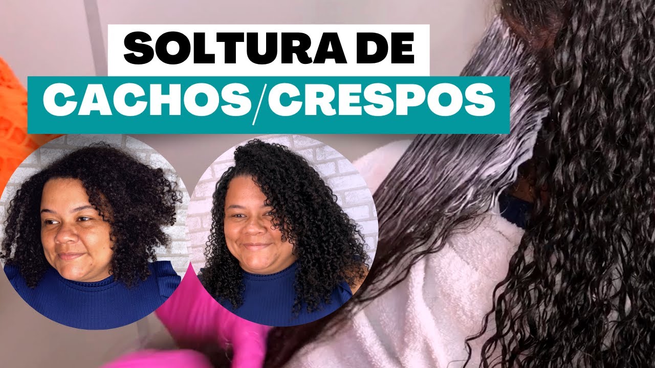 SOLTURA DE CACHOS E CRESPOS (HARMONIZAÇÃO) | Cream Relax Palácio dos Cachos