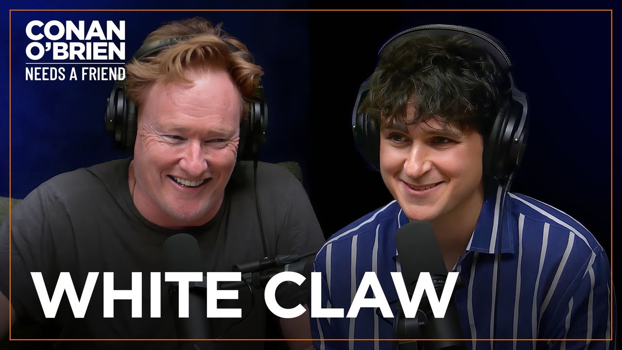 Ezra Koenig & Rashida Jones Introduced Conan To White Claw | Conan O'Brien Needs A Friend