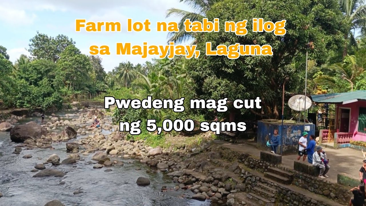 (P# 927) 5,000 sqms pwede cut Farm Lot tabi ng ilog sa Majayjay, Laguna @ 1,000/sqm